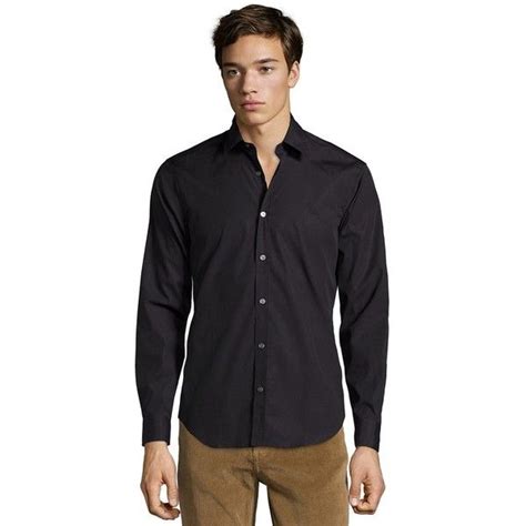 burberry brit cambridge stretch poplin slim fit button down shirt|Men’s Designer Shirts .